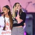 Ariana Grande et Miley Cyrus - Attentat de Manchester : 'One Love Manchester', concert exceptionnel organisé au profit des familles des victimes à Manchester le 4 juin 2017 © DaveHogan For OneLoveManchester/GoffPhotos.com via Bestimage