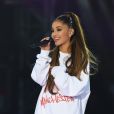 Ariana Grande est remontée sur scène à Manchester, dimanche, moins de deux semaines après qu'une attaque contre son concert eut fait 22 morts et des dizaines de blessés - Attentat de Manchester : 'One Love Manchester', concert exceptionnel organisé au profit des familles des victimes à Manchester le 4 juin 2017 © DaveHogan For OneLoveManchester/GoffPhotos.com via Bestimage