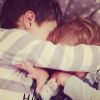 Mathieu Johann partage une photo de ses fils Louis et Marin sur Instagram le 28 août 2016.
