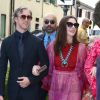 Adam Shulman et sa femme Anne Hathaway - Les invités arrivent au mariage de Jessica Chastain et de Gian Luca Passi de Preposulo à la Villa Tiepolo Passi à Trévise en Italie le 10 juin 2017.