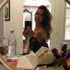 Joyce Jonathan pose sur Instagram, juin 2017