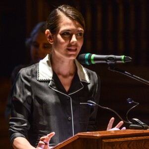Charlotte Casiraghi - Cérémonie de clôture des "Rencontres Philosophiques de Monaco" au Musée Océanographique à Monaco, le 8 juin 2017. Christian Alminana/Montblanc via Bestimage 