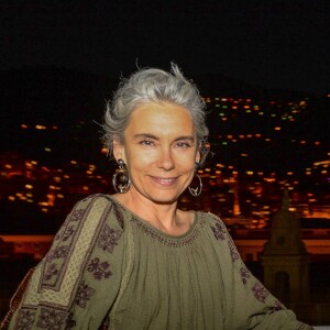 Elisabeth Quin - Cérémonie de clôture des "Rencontres Philosophiques de Monaco" au Musée Océanographique à Monaco, le 8 juin 2017. Christian Alminana/Montblanc via Bestimage 