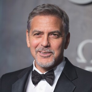 George Clooney à la soirée Omega "Lost in Space" pour fêter les 60 ans de la montre Speedmaster au Tate Modern à Londres, le 26 avril 2017.