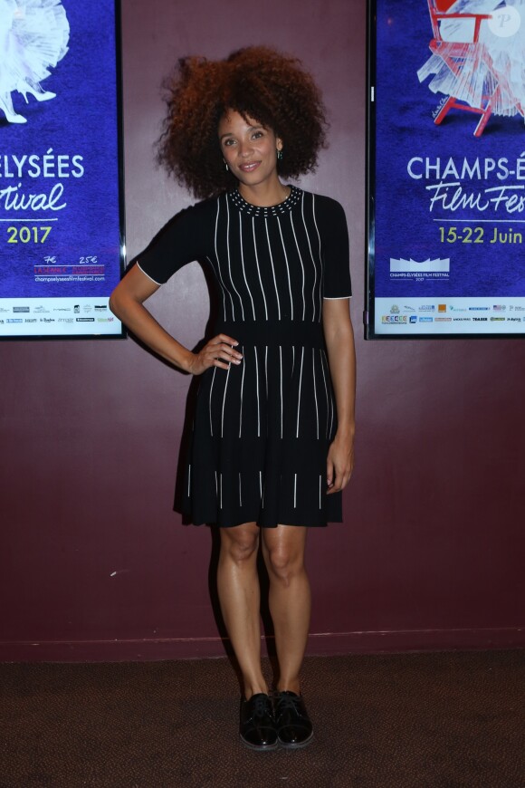 Exclusif - Stefi Celma lors du cocktail d'ouverture du 6ème "Champs Elysées Film Festival" au cinéma Gaumont Marignan à Paris, le 15 juin 2017. © CVS/Bestimage