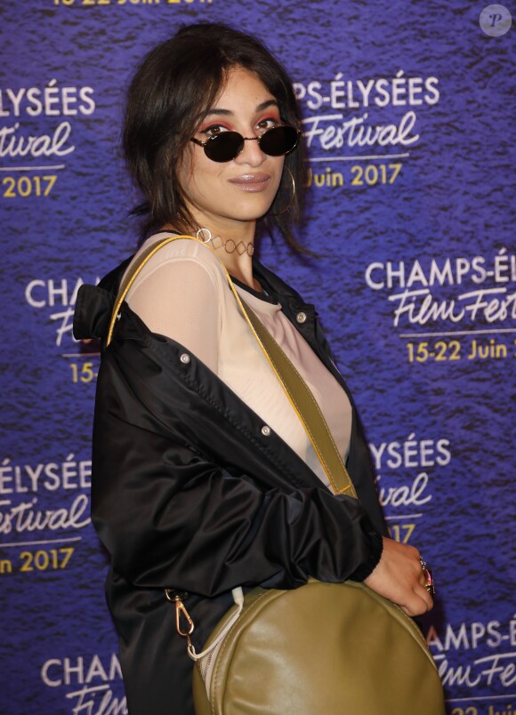 Camélia Jordana lors du photocall pour l'ouverture du 6ème "Champs Elysées Film Festival" à Paris, le 15 juin 2017. © Marc Ausset-Lacroix/Bestimage