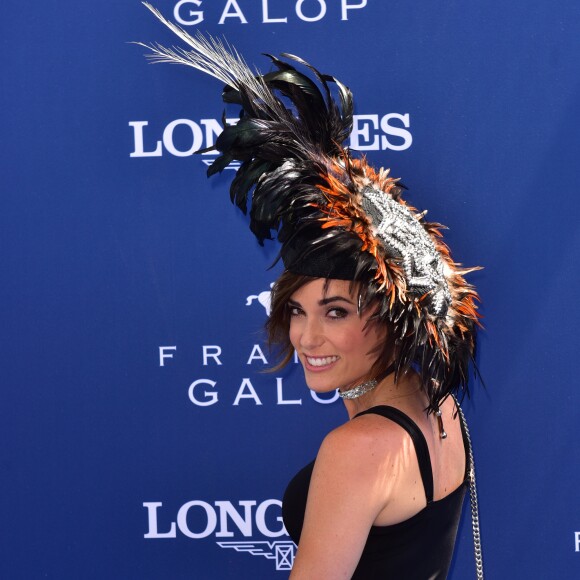Cappucine Anav - 168e Prix de Diane Longines à l'hippodrome de Chantilly, France, le 18 juin 2017. © Giancarlo Gorassini/Bestimage