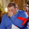 Gérard ému dans "L'amour est dans le pré 2017", sur M6, le 19 juin 2017.