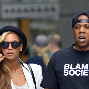 Beyonce et Jay-Z se rendent au cinema voir le film "Iron Man 3" a New York, le 2 juin 2013.