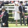 Catherine (Kate) Middleton, duchesse de Cambridge, Le prince William, duc de Cambridge - La famille royale d'Angleterre lors de la première journée des courses hippiques "Royal Ascot" le 20 juin 2017.