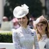 Catherine (Kate) Middleton, duchesse de Cambridge, La princesse Beatrice d'York - La famille royale d'Angleterre lors de la première journée des courses hippiques "Royal Ascot" le 20 juin 2017.