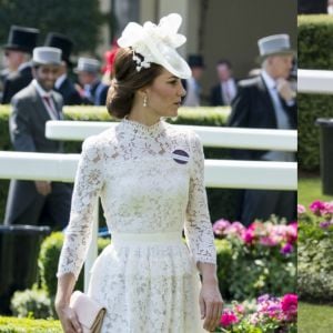 Kate Middleton en 2017 vs. Kate Middleton en 2016.