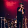 Bruno Mars en concert au Wembley Stadium, Londres, le 10 juin 2017.