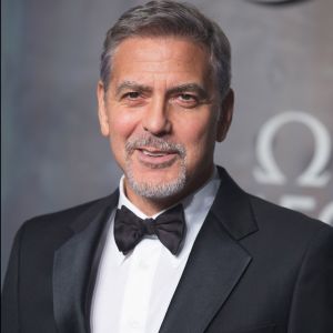 George Clooney à la soirée Omega "Lost in Space" pour fêter les 60 ans de la montre Speedmaster au Tate Modern à Londres, le 26 avril 2017