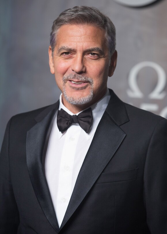 George Clooney à la soirée Omega "Lost in Space" pour fêter les 60 ans de la montre Speedmaster au Tate Modern à Londres, le 26 avril 2017