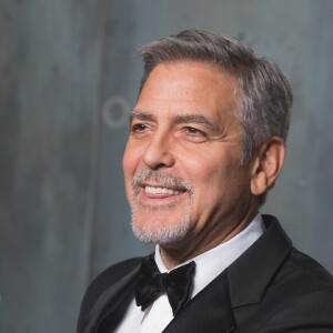 George Clooney à la soirée Omega "Lost in Space" pour fêter les 60 ans de la montre Speedmaster au Tate Modern à Londres, le 26 avril 2017.