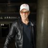 George Clooney arrive à l'aéroport de LAX à Los Angeles, le 22 mars 2017