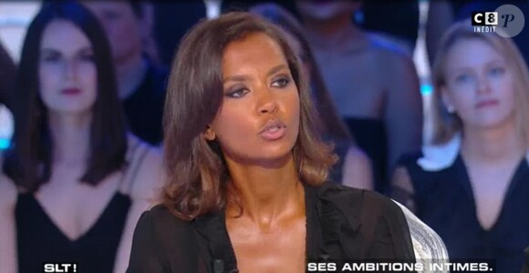 Karine Le Marchand répond aux rumeurs la disant "princesse" capricieuse sur le tournage de L'amour est dans le pré, dans Salut les terriens ! sur C8 le 24 juin 2017.