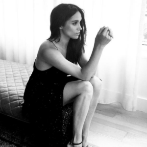 Meghan Markle lors d'un ancien shooting, photo issue de son compte Instagram.