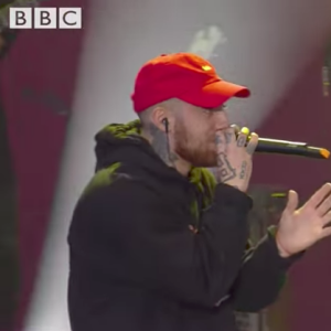 Mac Miller et Ariana Grande sur la scène du concert "One Love Manchester" le 4 juin 2017 à Manchester