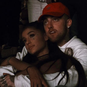 Ariana Grande et Mac Miller sur une photo publiée sur Instagram le 24 avril 2017