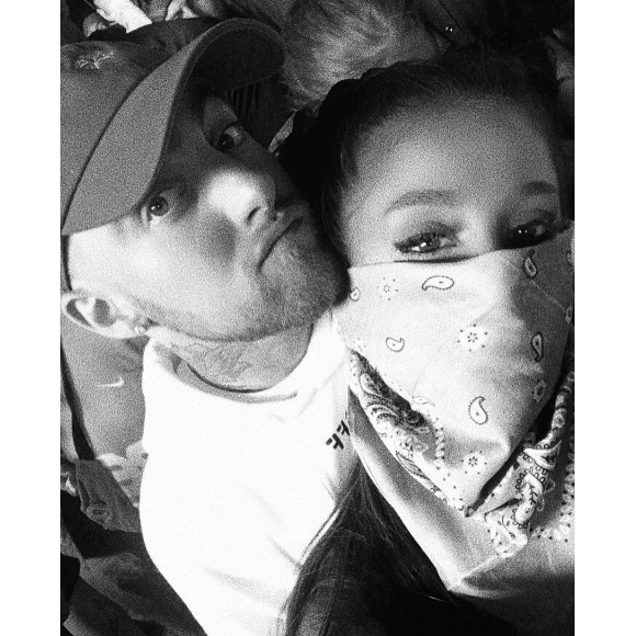 Ariana Grande et Mac Miller sur une photo publiée sur Instagram le 24 avril 2017