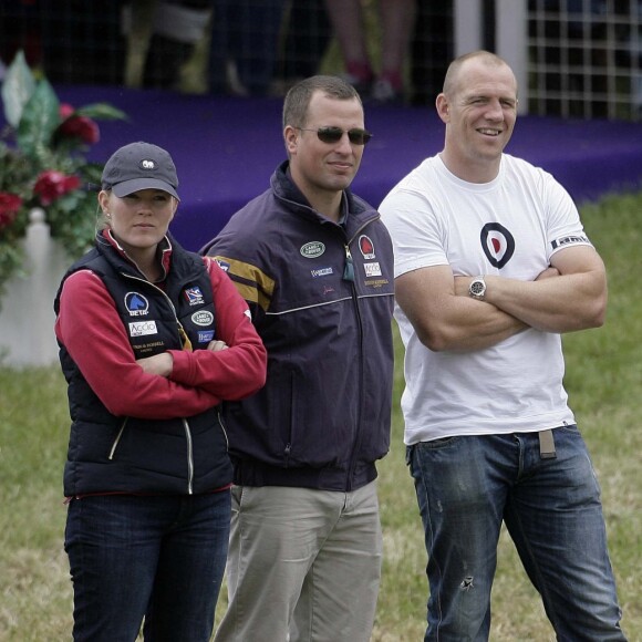 Zara Phillips et Toytown lors de la retraite de celui-ci, le 7 août 2011 au dernier jour du Festival of British Eventing à Gatcombe Park, dans le Gloucestershire. Toytown est mort à l'âge de 24 ans le 27 juin 2017.