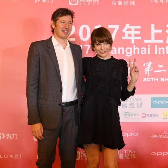 Paul William Scott Anderson et sa femme Milla Jovovich lors de la 20ème édition du festival du film de Shanghai, Chine, le 26 juin 2017. © TPG/Zuma Press/Bestimage