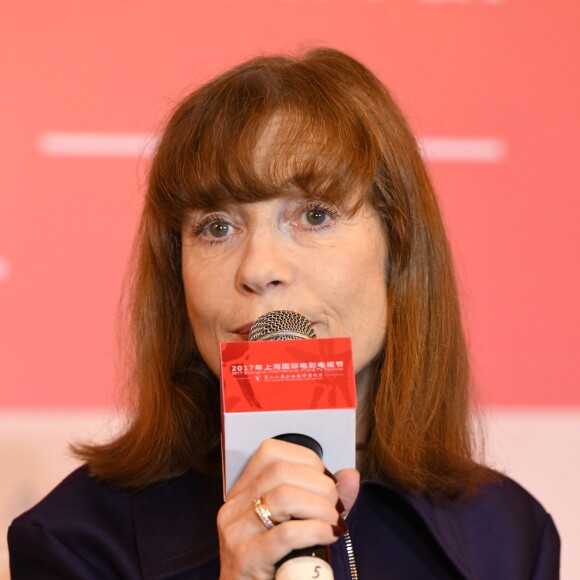 Isabelle Huppert lors de la 20e édition du festival du film de Shanghai, Chine, le 26 juin 2017. © TPG/Zuma Press/Bestimage