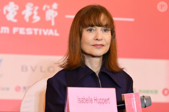Isabelle Huppert lors de la 20e édition du festival du film de Shanghai, Chine, le 26 juin 2017. © TPG/Zuma Press/Bestimage