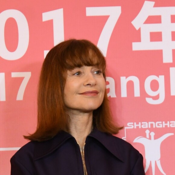 Isabelle Huppert lors de la 20e édition du festival du film de Shanghai, Chine, le 26 juin 2017. © TPG/Zuma Press/Bestimage