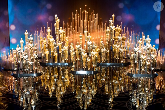 Illustration - Intérieur - 88e cérémonie des Oscars à Hollywood, le 28 février 2016.
