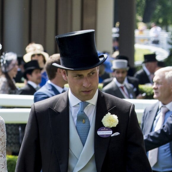 La duchesse Catherine de Cambridge et le prince William au Royal Ascot le 20 juin 2017.