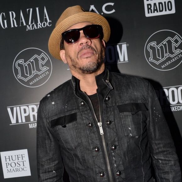 Exclusif - JoeyStarr - Ouverture du VIP ROOM à Marrakech dans le quartier de l'hivernage. Le 24 Mars 2017. © Rachid Bellack / Bestimage