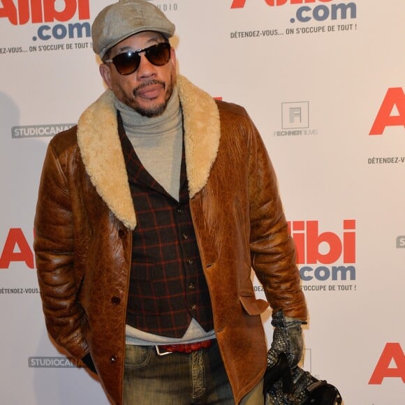 JoeyStarr - Avant-première du film "Alibi.com" au cinéma Gaumont Opéra à Paris, le 31 janvier 2017. © Coadic Guirec/Bestimage