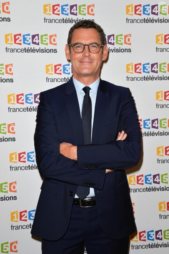 Francis Letellier lors du photocall de la présentation de la nouvelle dynamique 2017-2018 de France Télévisions. Paris, le 5 juillet 2017. © Guirec Coadic/Bestimage