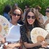 Sonia Rolland et Sofia Essaïdi - Défilé de mode "Bonpoint", collection printemps-été 2018, au Jardin des Plantes à Paris. Le 5 juillet 2017. © Giancarlo Gorassini/Bestimage