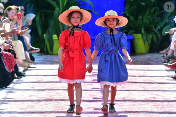 Défilé de mode "Bonpoint", collection printemps-été 2018, au Jardin des Plantes à Paris. Le 5 juillet 2017. © Giancarlo Gorassini/Bestimage