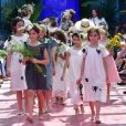 Défilé de mode "Bonpoint", collection printemps-été 2018, au Jardin des Plantes à Paris. Le 5 juillet 2017. © Giancarlo Gorassini/Bestimage