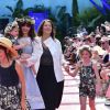 Défilé de mode "Bonpoint", collection printemps-été 2018, au Jardin des Plantes à Paris. Le 5 juillet 2017. © Giancarlo Gorassini/Bestimage