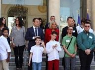 Brigitte Macron séduit en veste rouge : "Vous me semblez bien belle !"