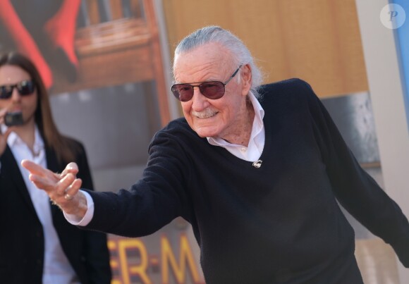 Stan Lee lors de la première de "Spider-Man: Homecoming" à Los Angeles, le 28 juin 2017. © CPA/Bestimage