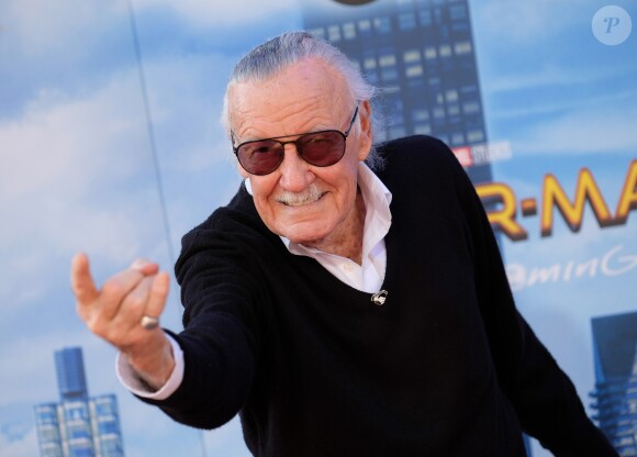 Stan Lee lors de la première de "Spider-Man: Homecoming" à Los Angeles, le 28 juin 2017. © CPA/Bestimage