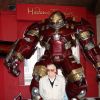 Stan Lee - Madame Tussauds présente la statue de cire de Stan Lee (Hulk vs HulkBuster) à Las Vegas, le 28 février 2017