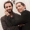 Gad Elmaleh et son frère Arié - Gad Elmaleh triomphe avec son spectacle "Sans Tambour" à l'Opéra Garnier à Paris le 16 mars 2014. Pour la première fois, un humoriste s'est produit dans la prestigieuse salle de spectacle