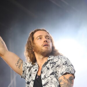 Julien Doré en concert au Fnac Live, Hôtel de Ville de Paris, le 8 juillet 2017.