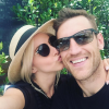 Photo de Julianne Hough et Brooks Laich. Juillet 2017.