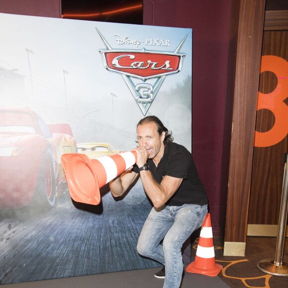 Philippe Candeloro - Avant-première du film d'animation "Cars 3" au cinéma Gaumont Champs-Elysées à Paris, France, le 9 juillet 2017. © Pierre Perusseau/Bestimage