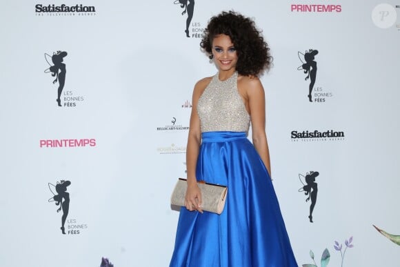 Alicia Aylies (Miss France 2017) au gala de charité au profit de l'association "Les Bonnes fées" à l'hôtel d'Evreux, Place Vendôme à Paris, le 20 mars 2017. © CVS/Bestimage