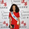 Alicia Aylies, Miss France 2017 célèbre la journée de la femme avec Le Chinese Business Club lors d'un déjeuner chez Potel & Chabot à Paris le 8 mars 2017. © Guirec Coadic / Bestimage